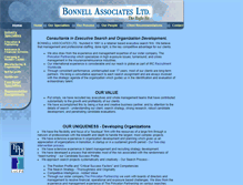 Tablet Screenshot of bonnellassociates.com